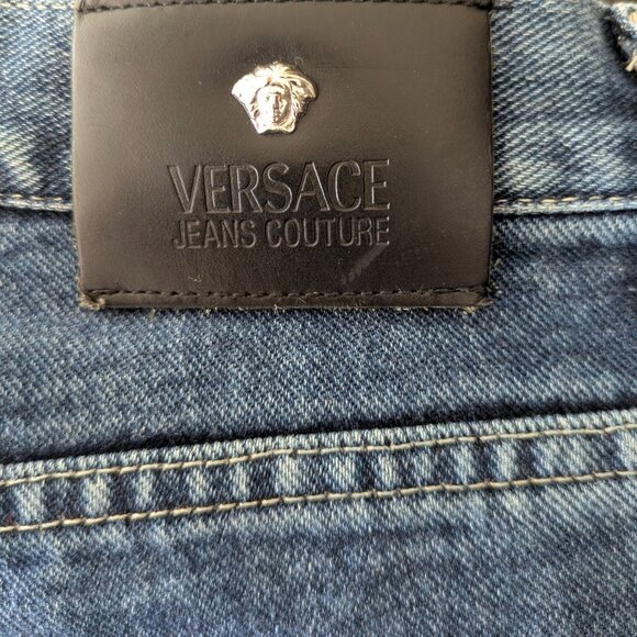 Versace Couture Straight Leg, high waisted Jeans - Picture 2 of 6
